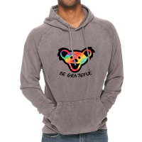 Dead Head X Dancing Bear X Be Grateful Vintage Hoodie | Artistshot