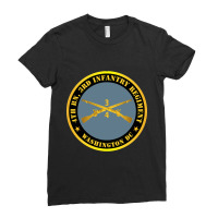 4th Bn 3rd Infantry Regiment - Washington Dc W Inf Branch Ladies Fitted T-shirt | Artistshot