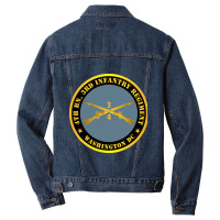 4th Bn 3rd Infantry Regiment - Washington Dc W Inf Branch Men Denim Jacket | Artistshot