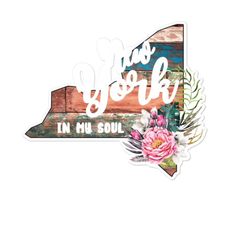 New York In My Soul Sticker | Artistshot