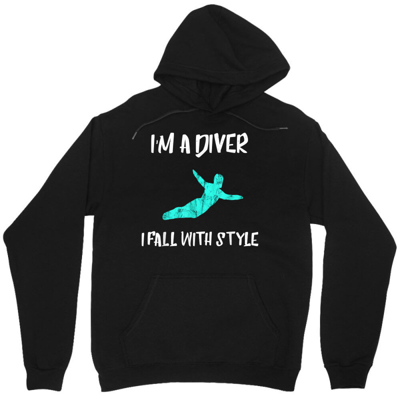 Diver Springboard Diving Platform Diving Aquatic Sport Shirt Unisex Hoodie by polioukhi | Artistshot