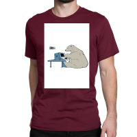 Lost Polar Bear Poster 80s Classic T-shirt | Artistshot