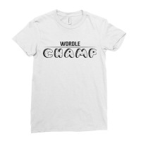 Wordle Champ Ladies Fitted T-shirt | Artistshot