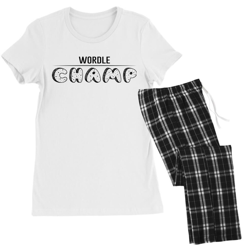 Wordle Champ Women's Pajamas Set by Fashify | Artistshot