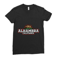 Alhambra California-f4zjj Ladies Fitted T-shirt | Artistshot