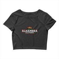 Alhambra California-f4zjj Crop Top | Artistshot