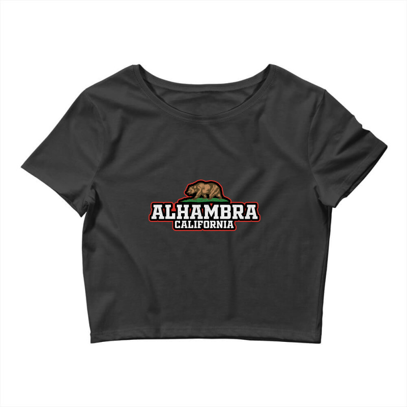 Alhambra California-f4zjj Crop Top | Artistshot