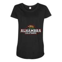 Alhambra California-f4zjj Maternity Scoop Neck T-shirt | Artistshot