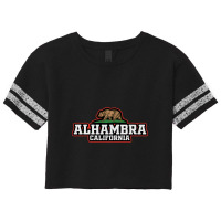 Alhambra California-f4zjj Scorecard Crop Tee | Artistshot