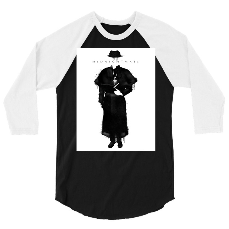 Midnight Mass Poster Music 3/4 Sleeve Shirt by jesmergravel0 | Artistshot