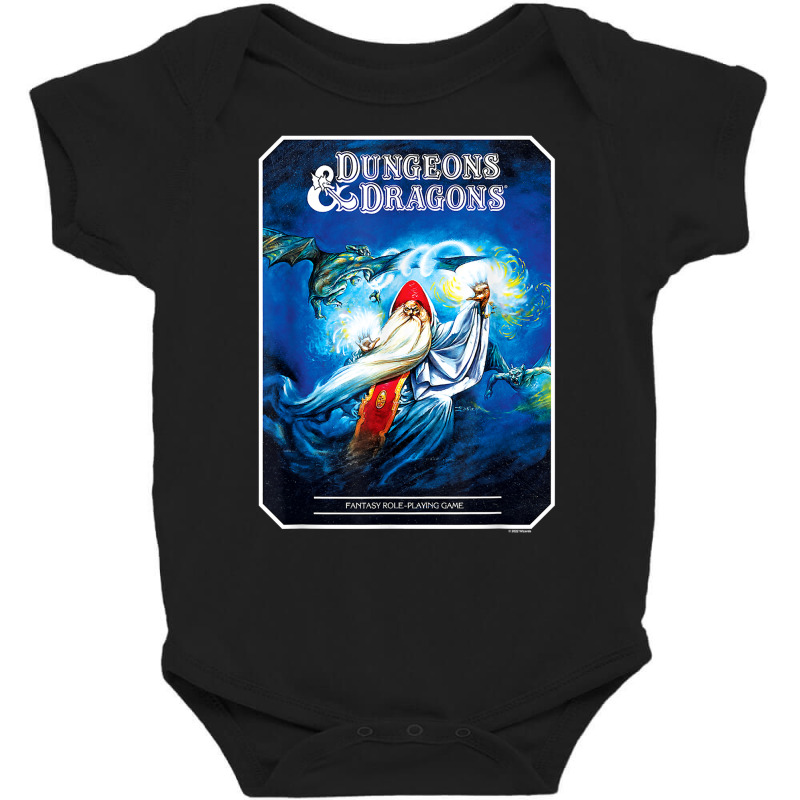 Dungeons & Dragons Vintage Advanced Player's Handbook T Shirt Baby Bodysuit by wiltoban | Artistshot