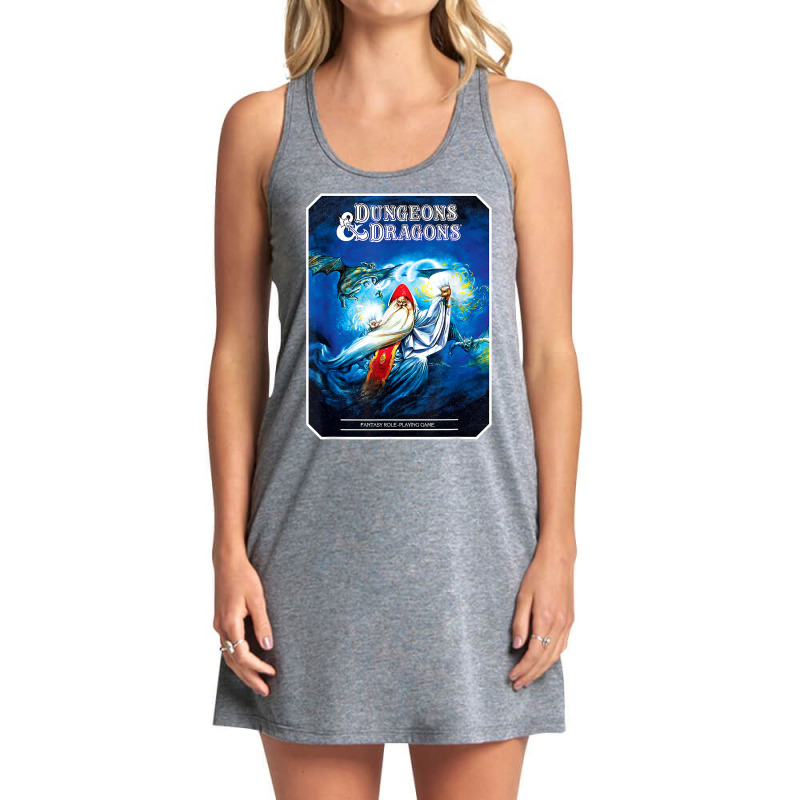 Dungeons & Dragons Vintage Advanced Player's Handbook T Shirt Tank Dress by wiltoban | Artistshot