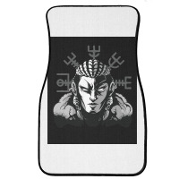 Nordic Norse Viking Warrior Woman  Boy Boy Front Car Mat | Artistshot