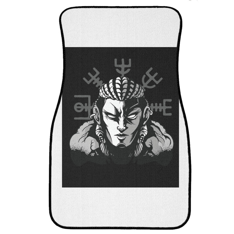 Nordic Norse Viking Warrior Woman  Boy Boy Front Car Mat | Artistshot