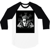 Nordic Norse Viking Warrior Woman  Boy Boy 3/4 Sleeve Shirt | Artistshot