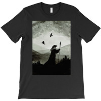 Odin Huginn And Muninn  80s Vintage T-shirt | Artistshot