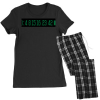 The Numbers Poster Trending Women's Pajamas Set | Artistshot