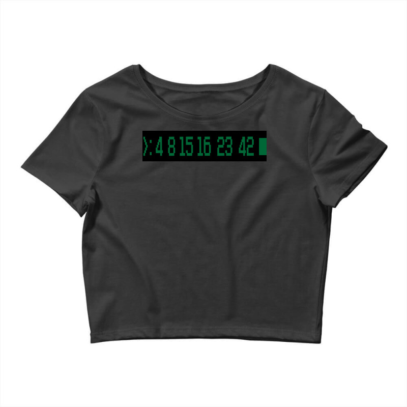 The Numbers Poster Trending Crop Top by wifordlacruep | Artistshot