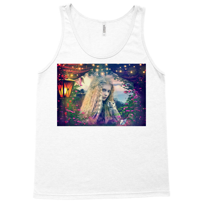 Owl Girl Viking Hunter Female Fighter  Hipster Nostalgia Tank Top | Artistshot