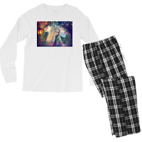 Owl Girl Viking Hunter Female Fighter  Hipster Nostalgia Men's Long Sleeve Pajama Set | Artistshot