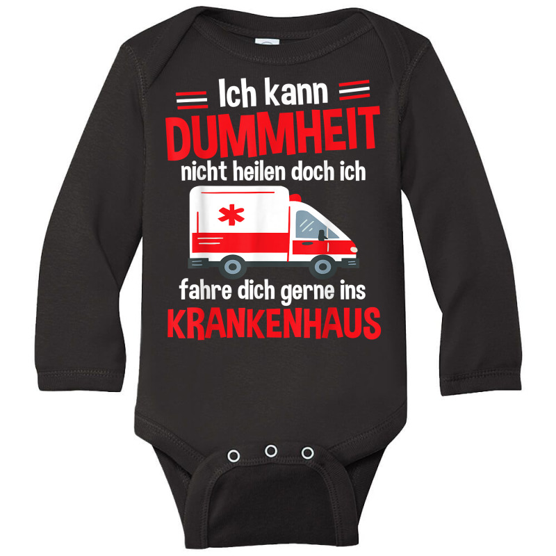 Emergency Paramedic Ambulance Emergency Service Paramedic T Shirt Long Sleeve Baby Bodysuit | Artistshot