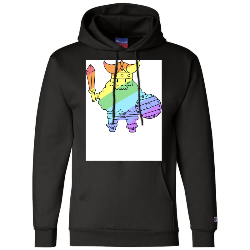 Pride Viking Classic  Girl Cool Champion Hoodie | Artistshot