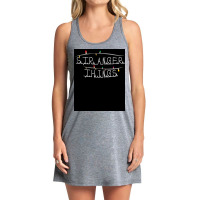 Stranger Christmas Lights Minimalist Tv Amp Design Film Amp Tv Art Pos Tank Dress | Artistshot