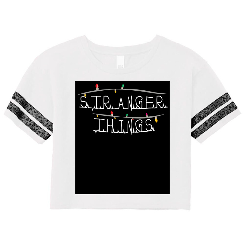 Stranger Christmas Lights Minimalist Tv Amp Design Film Amp Tv Art Pos Scorecard Crop Tee by pruyntawney2 | Artistshot