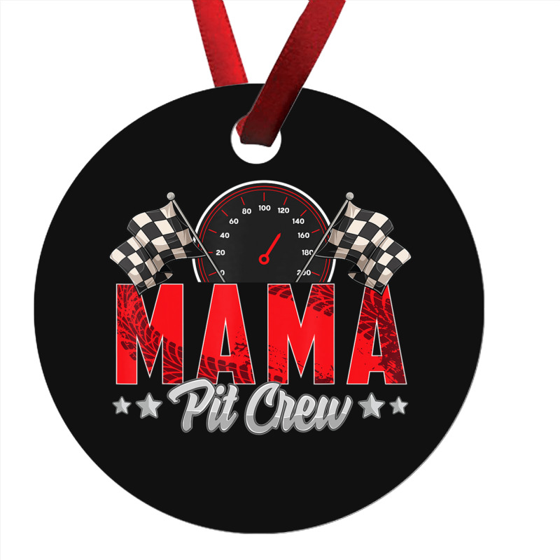 Limited Edition Race Car Birthday Party Racing Family Mama Pit Ornament | Artistshot