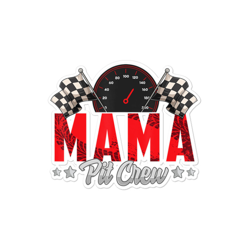 Limited Edition Race Car Birthday Party Racing Family Mama Pit Sticker | Artistshot