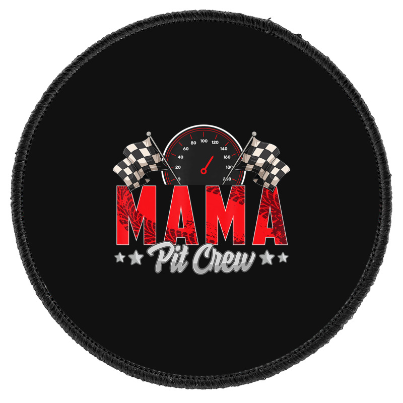 Limited Edition Race Car Birthday Party Racing Family Mama Pit Round Patch | Artistshot