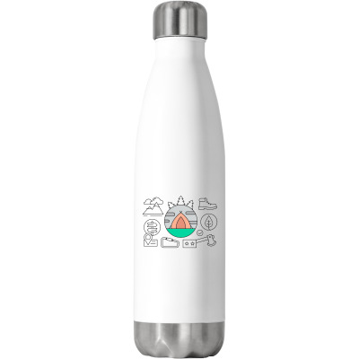 Hiking Hippie Water Bottle