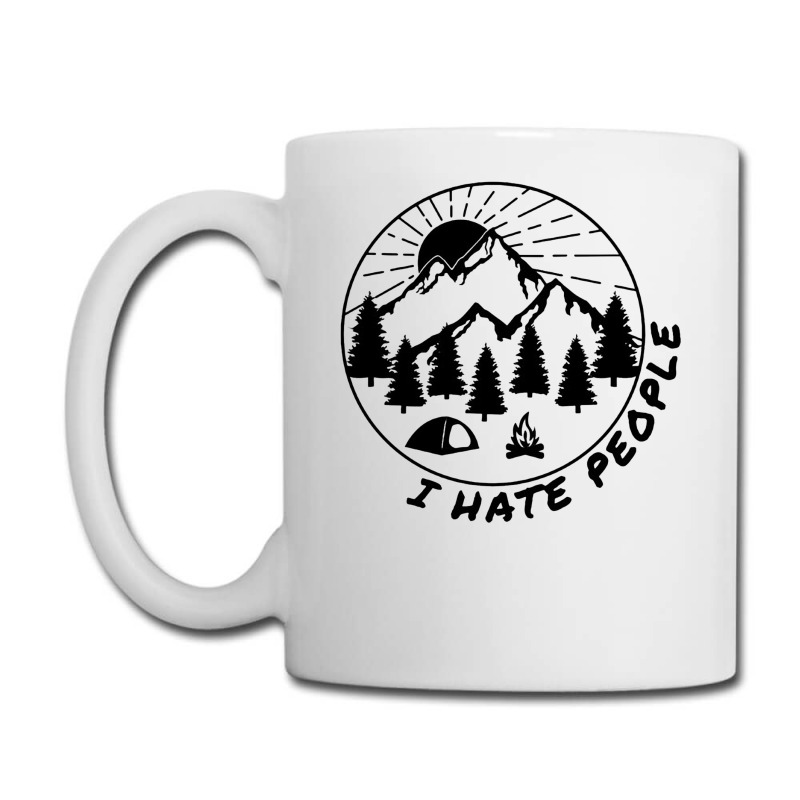 I Hate People Funny Camping Introvert Coffee Mug | Artistshot