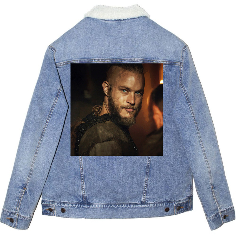 Ragnar  Humor Hipster Unisex Sherpa-lined Denim Jacket | Artistshot