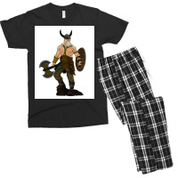 Shield And Axe As Good Gear For Bearded Viking Gift Idea For Hard Men Men's T-shirt Pajama Set | Artistshot