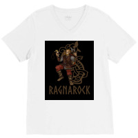 Ragnarock Funny Viking Mythology  Love V-neck Tee | Artistshot