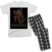 Ragnarock Funny Viking Mythology  Love Men's T-shirt Pajama Set | Artistshot