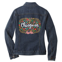 Latina Pride Feminist Chingona Mexican Women Girl Gift Ladies Denim Jacket | Artistshot