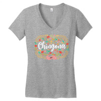 Latina Pride Feminist Chingona Mexican Women Girl Gift Women's V-neck T-shirt | Artistshot