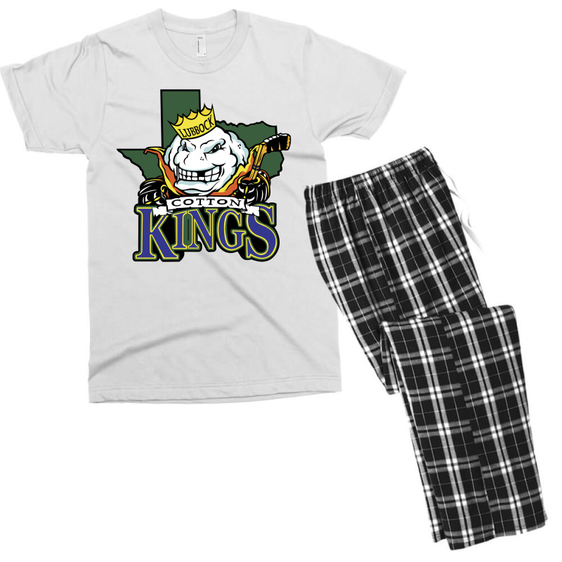 Lubbock Cotton Kings Men's T-shirt Pajama Set | Artistshot