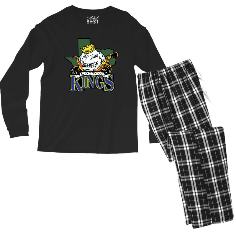 Lubbock Cotton Kings Men's Long Sleeve Pajama Set | Artistshot