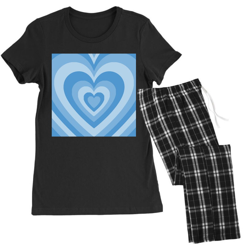 Trending Blue Retro Heart Women's Pajamas Set by Jerhogen528 | Artistshot