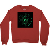 Technomagic Aegishjalmur  Girl Girl Crewneck Sweatshirt | Artistshot