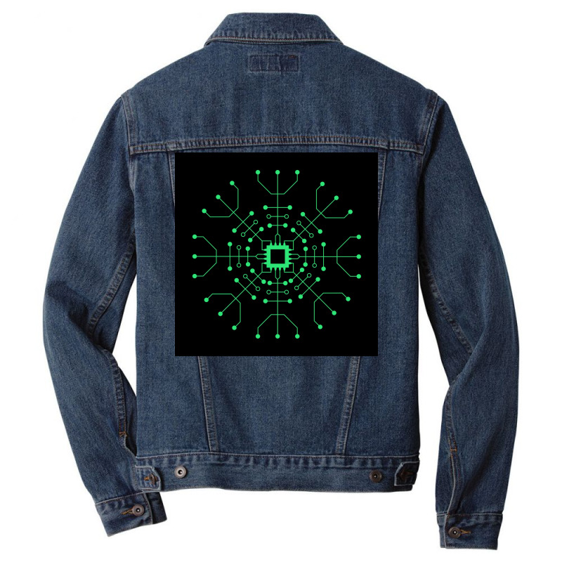 Technomagic Aegishjalmur  Girl Girl Men Denim Jacket | Artistshot