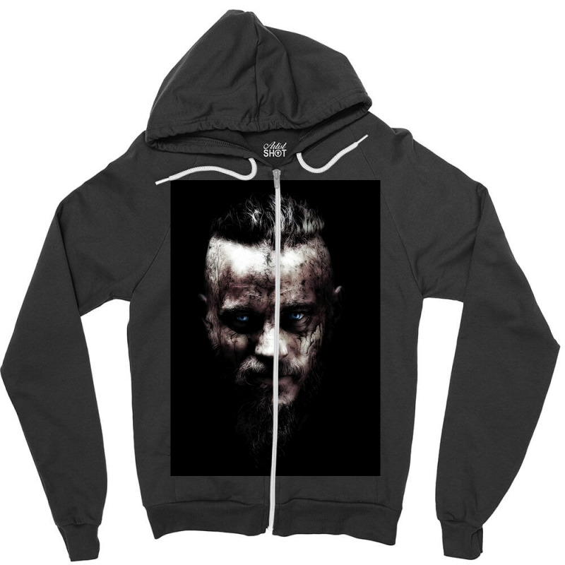 Ragnar Lothbrok Vikings  Cute Humor Zipper Hoodie | Artistshot