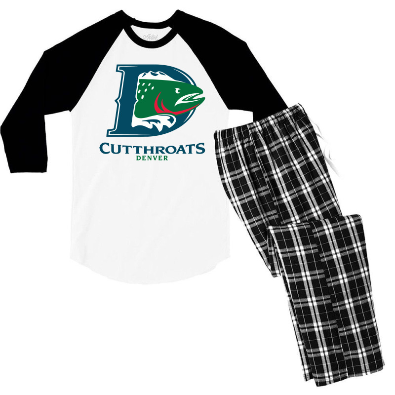 Denver Cutthroats Men's 3/4 Sleeve Pajama Set | Artistshot