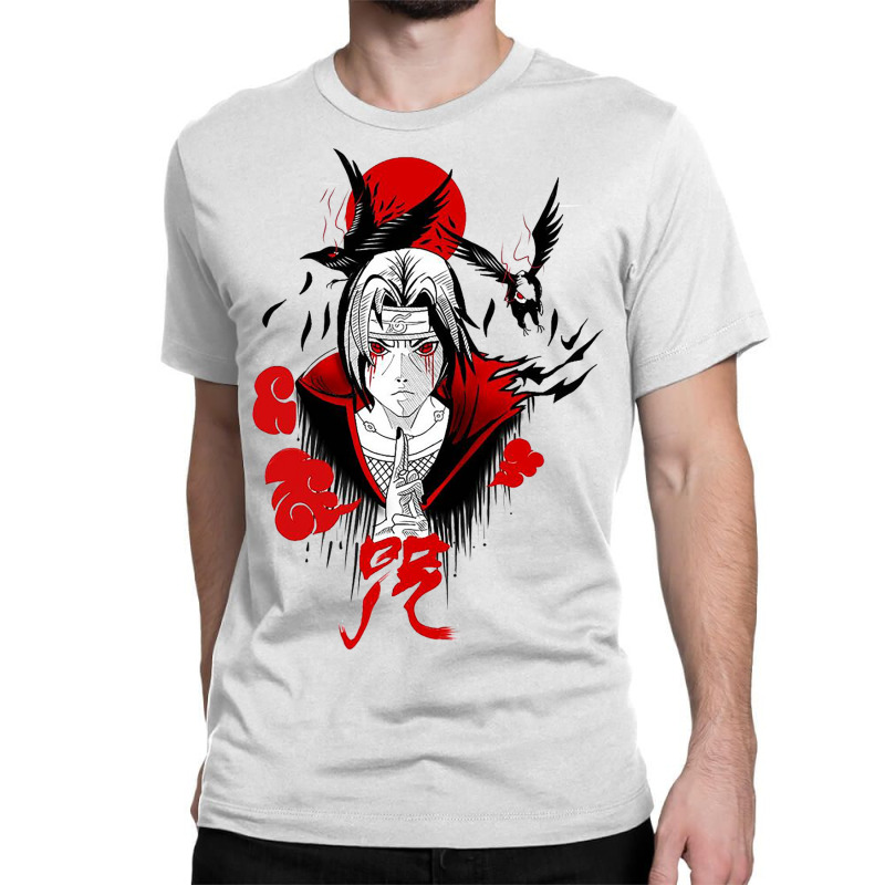 Naruto Itachi Grey T-Shirt