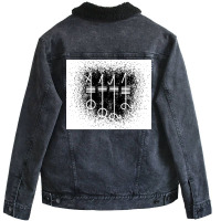 Svefnthorn Black Spray  Nostalgia Hippie Unisex Sherpa-lined Denim Jacket | Artistshot