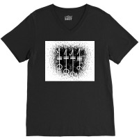 Svefnthorn Black Spray  Nostalgia Hippie V-neck Tee | Artistshot