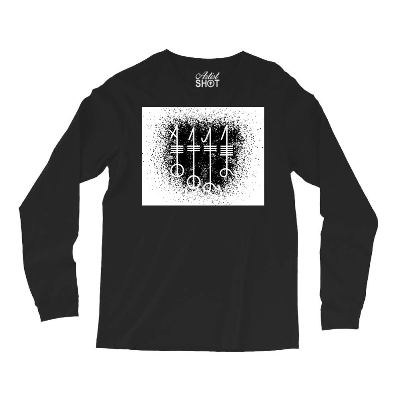 Svefnthorn Black Spray  Nostalgia Hippie Long Sleeve Shirts | Artistshot